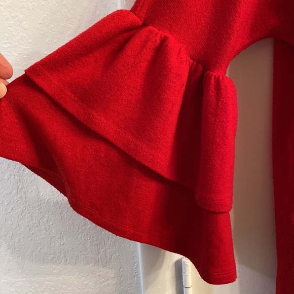 Seven7 Sweater with Bell Sleeves Size Large - Picture 4 of 10